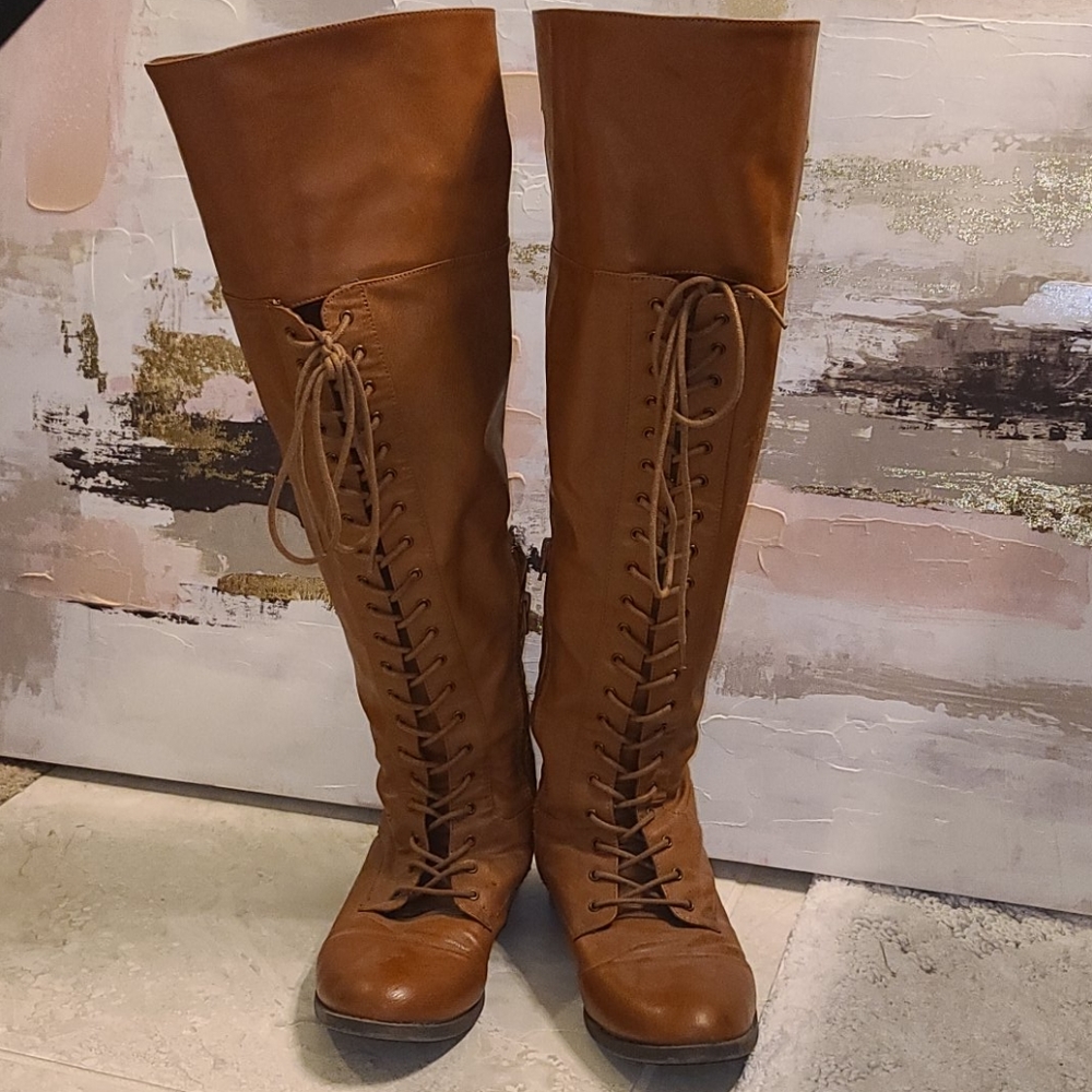 Torrid Over The Knee Combat Boots